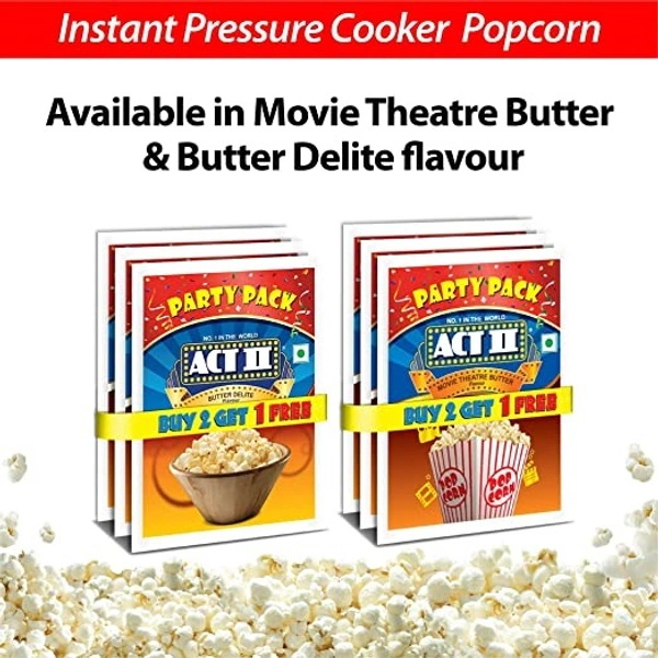 Act II Movie Theatre Butter Flavour Popcorn : 450 gms - 450 gms