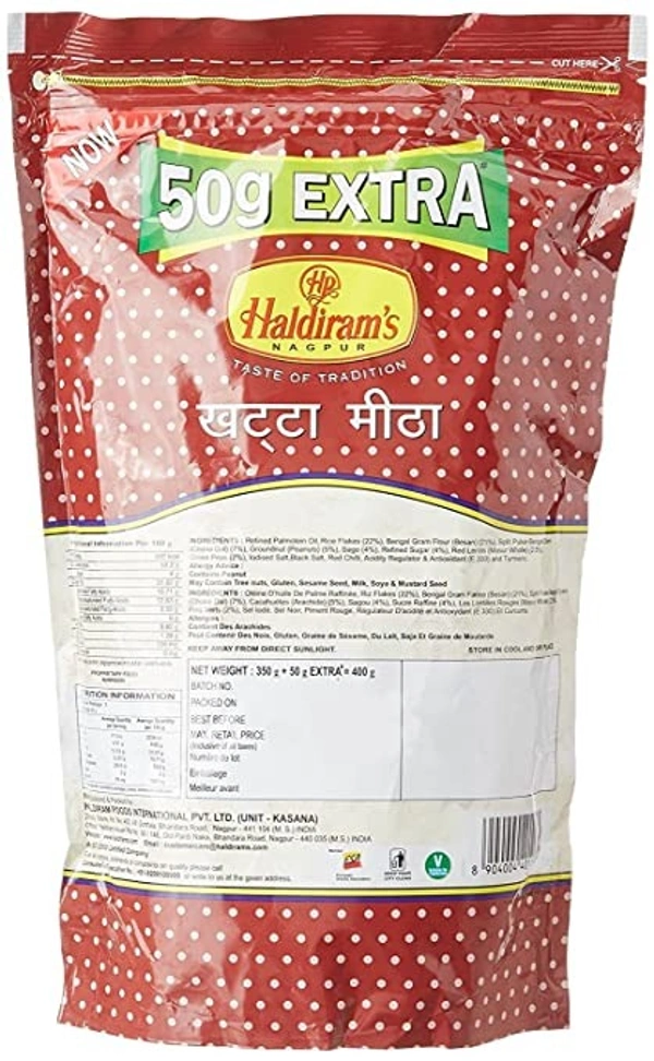 Haldiram's Khatta Meetha : 350 gms - 350 GMS