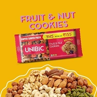 Unibic Fruit & Nut Cookies : 500 gms - 500 GMS