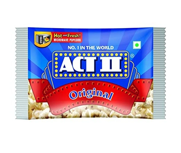 Act II Microwave Popcorn - Butter : 99 gms - 99 gms