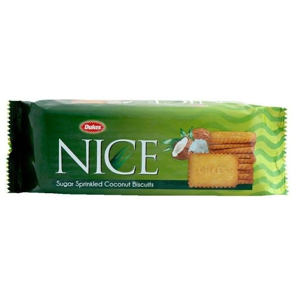 Dukes Nice Sugar Sprinkled Coconut Biscuits : 150 gms - 150 GMS
