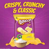 Bingo Salt Sprinkled Potato Chips : 100 gms - 100 Gms