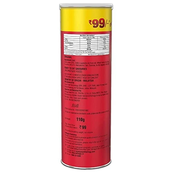 Pringles Potato Chips - Original : 107 gms - 107 Gms