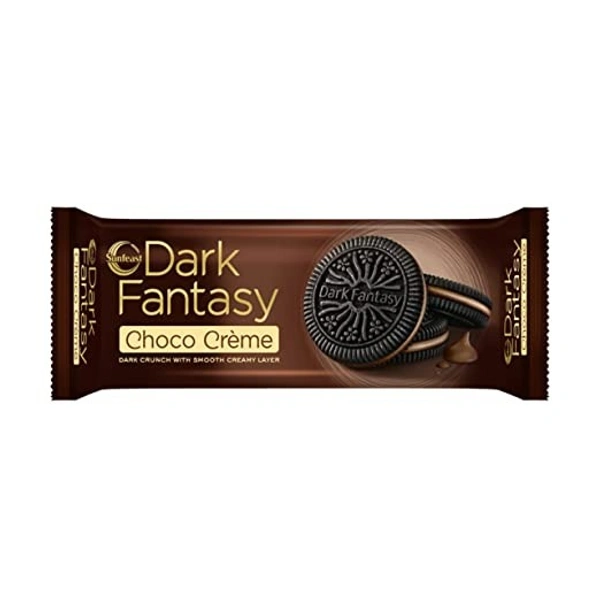 SUNFEAST Sunfeast Dark Fantasy Choco Creme Biscuits : 100 gms - 100 gms