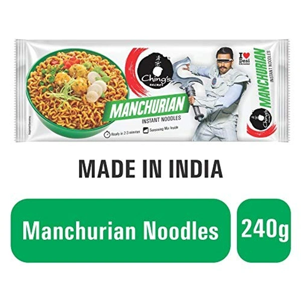 Ching's Manchurian Instant Noodles : 240 gms - 240 gms