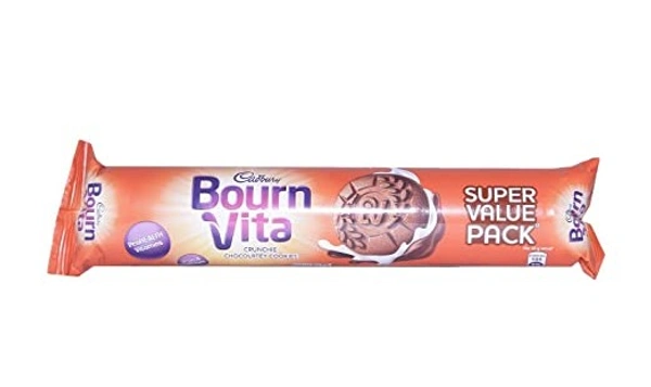 CADBURY Cadbury Bournvita Chocolate Cookies : 120 gms - 120 gms