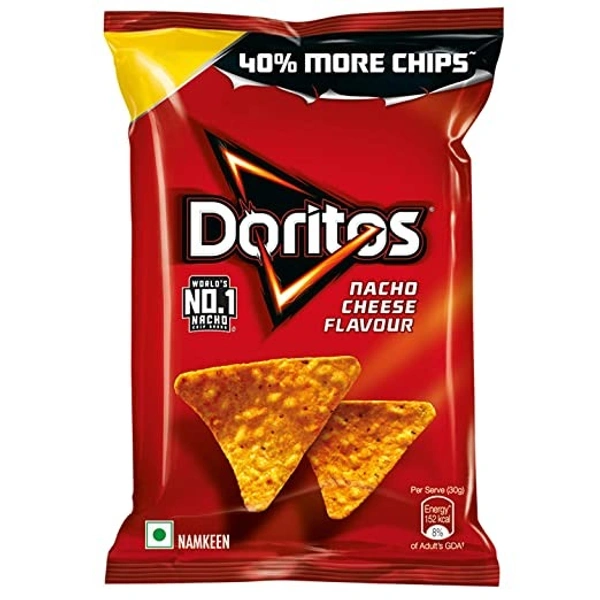 Doritos Cheese Flavour Nacho Chips : 66 gms - 66 Gms