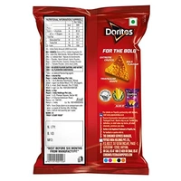 Doritos Cheese Flavour Nacho Chips : 66 gms - 66 Gms