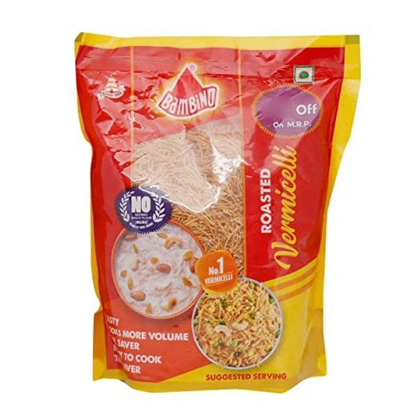 Bambino Thin & Roasted Vermicelli : 500 gms - 500 GMS