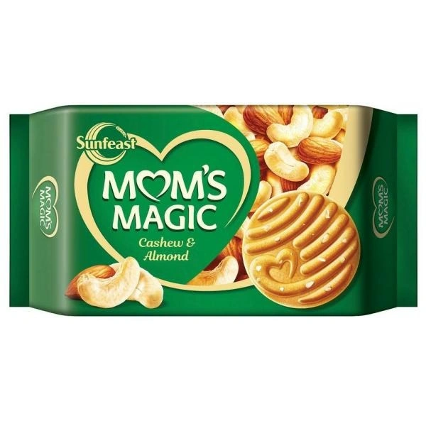Sunfeast Mom's Magic Cashew & Almond Cookies : 200 gms - 200 GMS