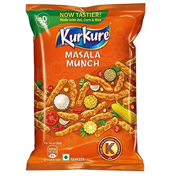Kurkure Masala Munch Namkeen : 122 gms - 122 Gms