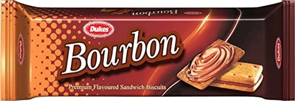Brisky Bites Bisky Bites Bourbon Sandwich Biscuits : 150 gms - 150 gms