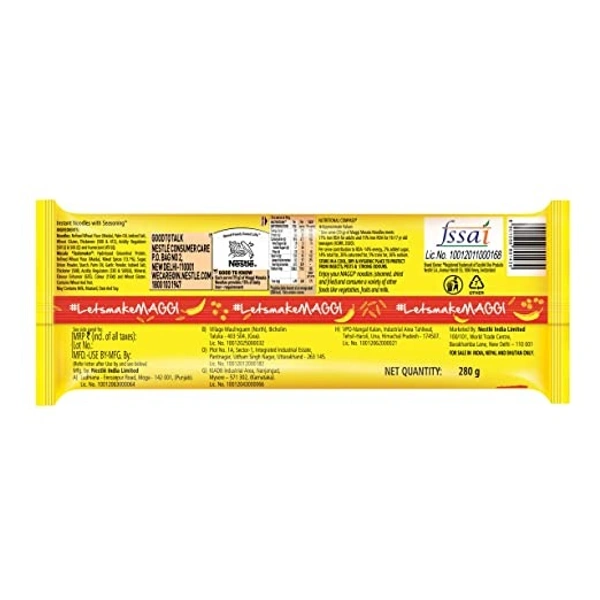 Maggi Masala 2-Minute Noodles : 280 gms - 280 gms