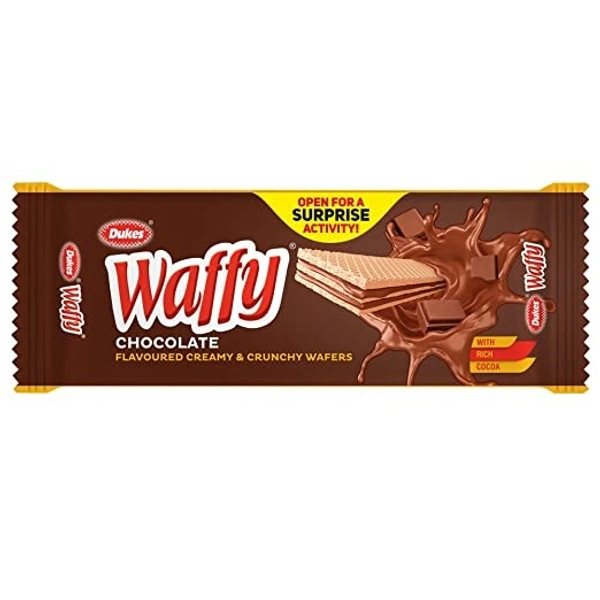DUKES Dukes Waffy Chocolate Flavoured Wafer Biscuits : 60 gms - 60 GMS
