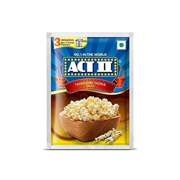 Act II Tandoori Tadka Popcorn : 70 gms - 70 gms