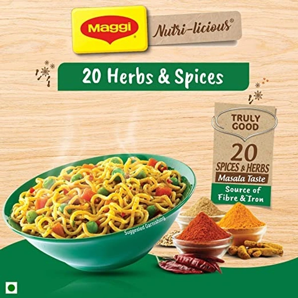 Maggi Masala Veg Atta Noodles : 290 gms - 290 gms