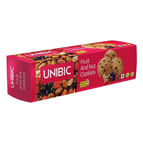Unibic Fruit & Nut Cookies : 150 gms - 150 GMS