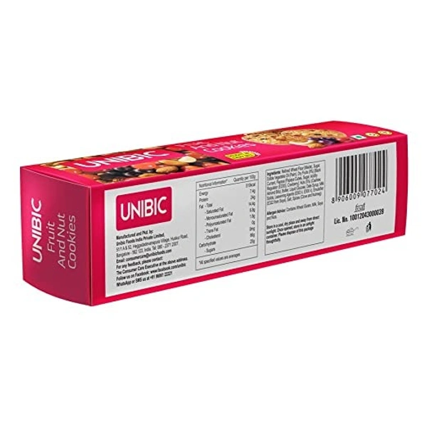 Unibic Fruit & Nut Cookies : 150 gms - 150 GMS