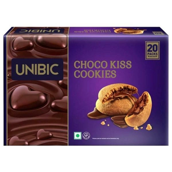Unibic Choco Kiss Cookies : 250 gms - 250 GMS