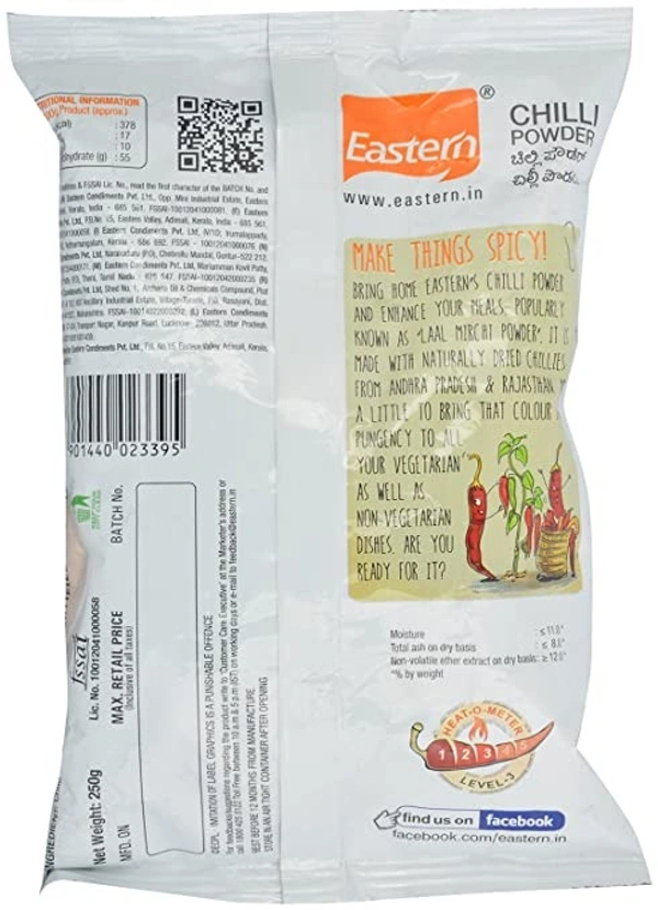 Eastern Chilli Powder Pouch : 250 gms - 250 gms