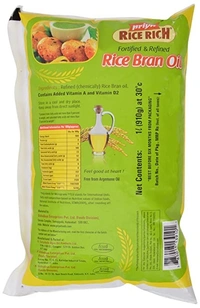 PRIYA Priya Rice Rich Rice Bran Oil : 1 Litre - 1 LITRE
