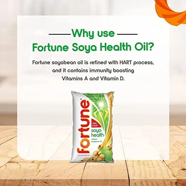 FORTUNE Fortune Soyabean Oil : 1 Litres - 1 litre