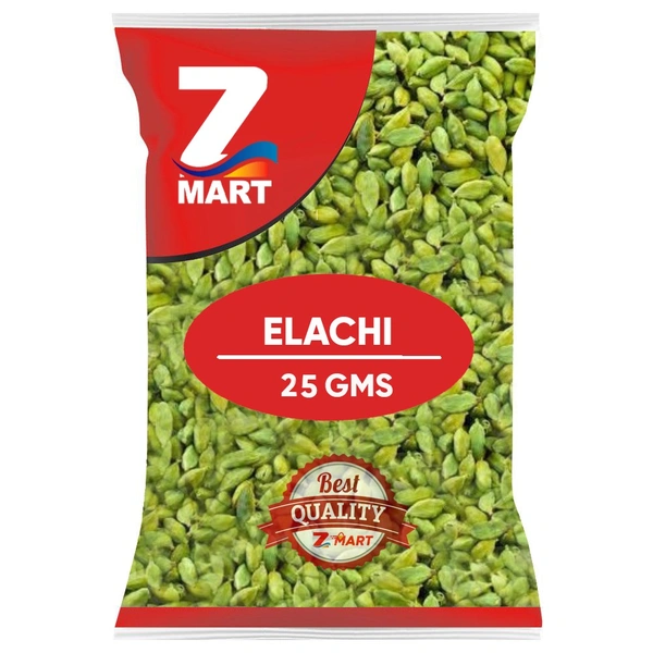 Z MART zmart Green Elaichi (Elakulu) : 25 gms - 25 GMS