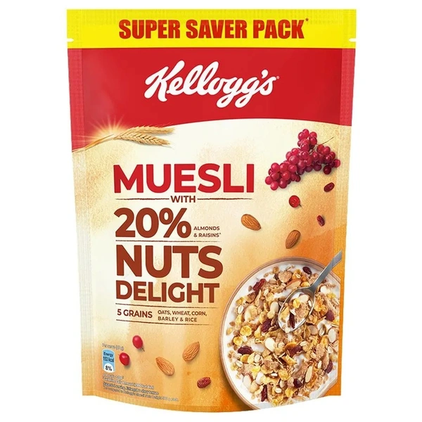 Kellogg's Muesli Nuts Delight : 750 gms - 750 GMS