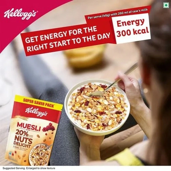 Kellogg's Muesli Nuts Delight : 750 gms - 750 GMS