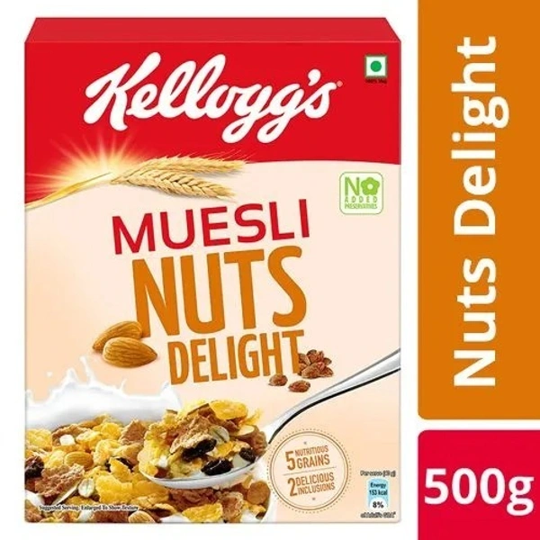 Kellogg's Muesli Nuts Delight : 500 gms - 500 GMS