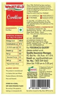 Weikfield Corn Flour (మొక్కజొన్న పిండి) : 500 gms - 500 GMS