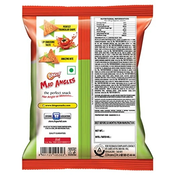 Bingo Mad Angles Tomato Madness : 66 gms - 66 Gms