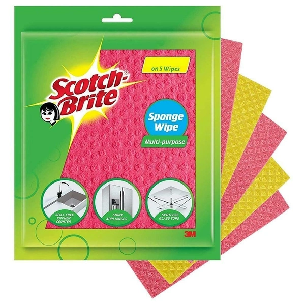 Gala Scotch-Brite Sponge Wipe 5 pcs