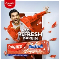 Colgate Max Fresh Spicy Fresh Red Gel Toothpaste 300 g - 300 g (Pack of 2)