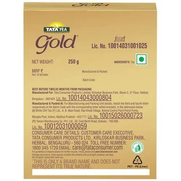 Tata Tea Gold Tea, 250 gms - 250 gms