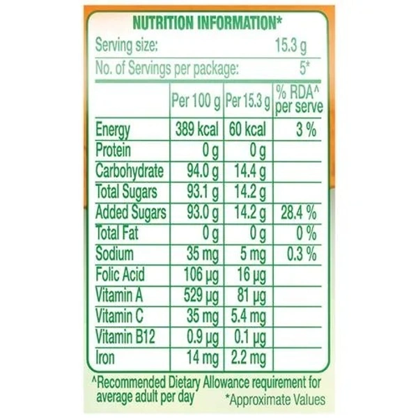 Tang Instant Drink Mix - Orange, 75 g - 75 gms