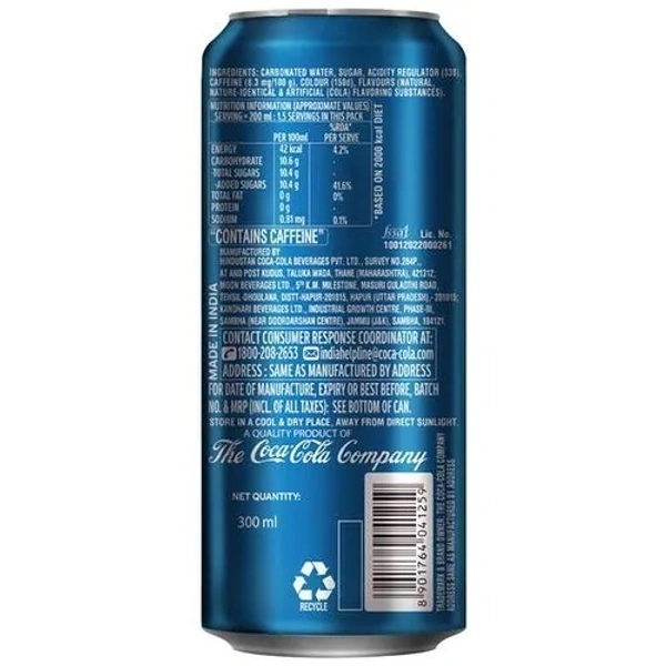 Thums Up Soft Drink, 300 ml Can - 300 ml