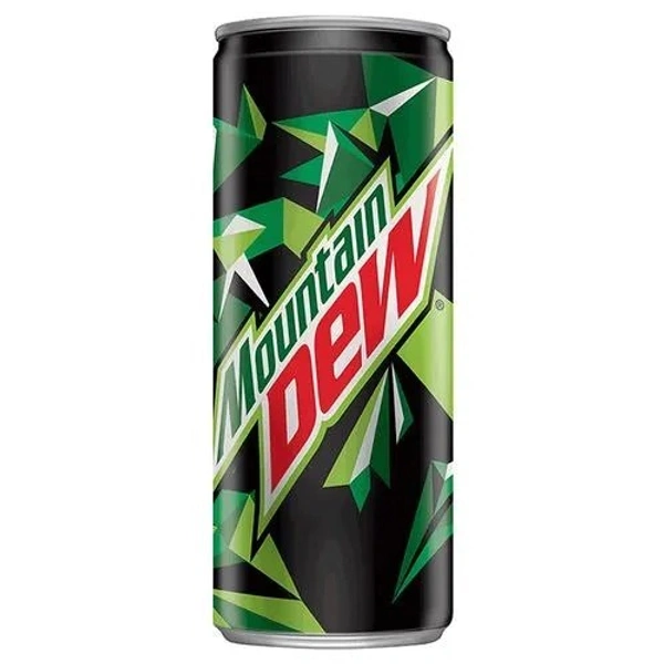 Mountain Dew Soft Drink, 250 ml Can - 250 ml