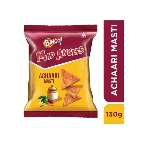 Bingo Mad Angles Achaari Masti : 130 gms - 130 Gms