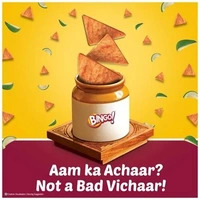 Bingo Mad Angles – Achaari Masti Chips Pe 66 G Pouch - 33 Gms - 66 gms