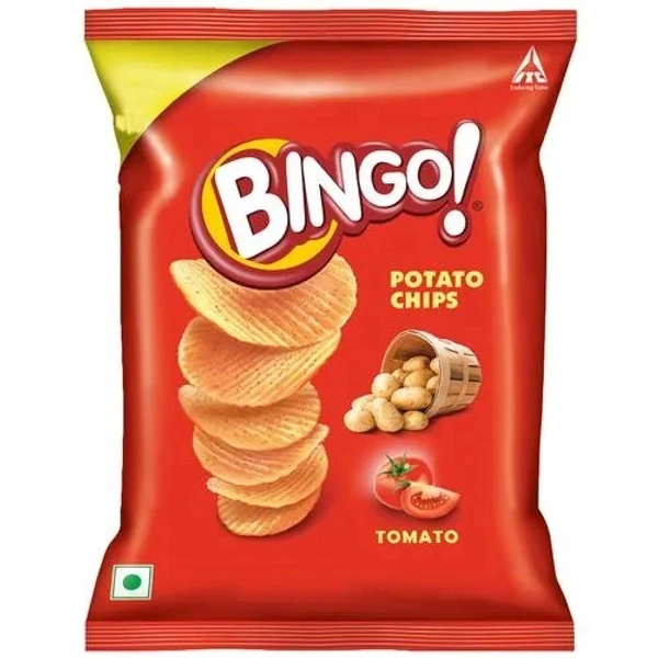 Bingo Potato Chips - Tomato 50 g Pouch - 6, 50 GMS