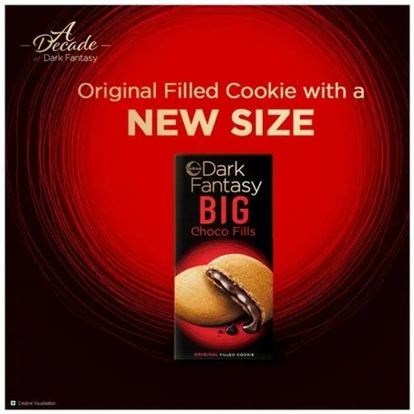 Sunfeast Dark Fantasy - Big Choco 150 g Carton - 150 gms