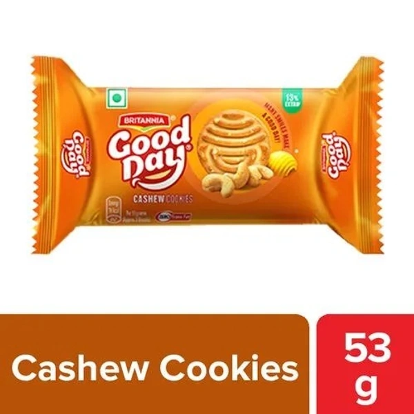 Britannia Good Day Cashew Cookies, 53 Gms - 53 Gms, Cashew Cookies