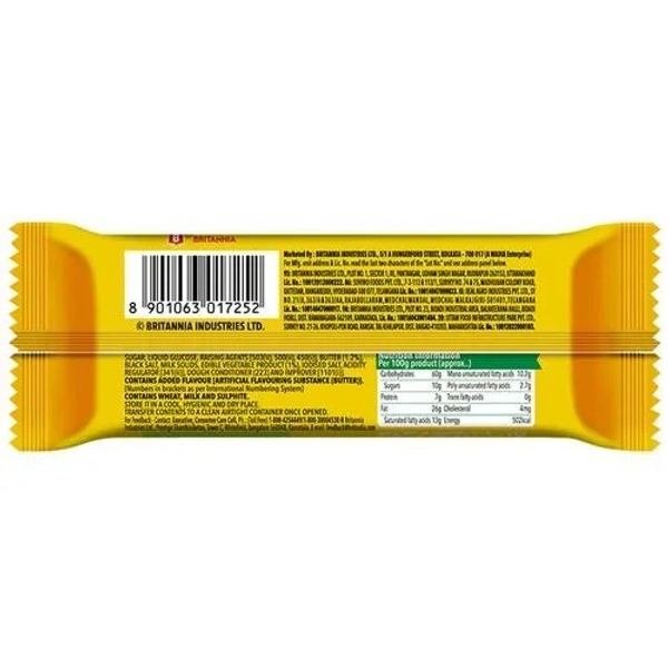 Britannia 50-50 Maska Chaska Salted Biscuits, 40.5 g - 40.5 gms
