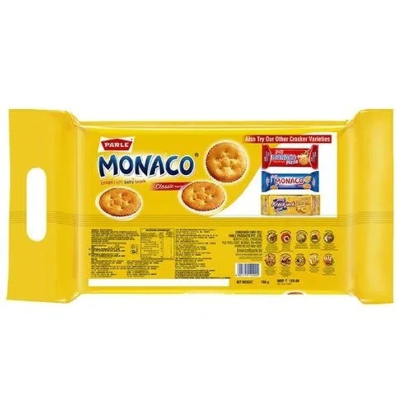 PARLE Parle Monaco Classic Regular Biscuit : 700 gms - 700 GMS
