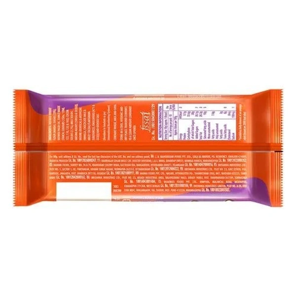 Britannia Bourbon Chocolate Cream Biscuits, 100 g - 100 gms