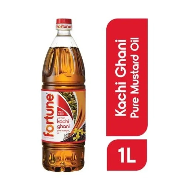 Fortune Premium Kachi Ghani Pure Mustard Oil :500 ML - 1 LITRE