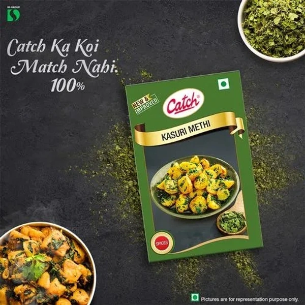 Catch Kasuri Methi - Enhances Flavour, 25 g Carton - 100 gms