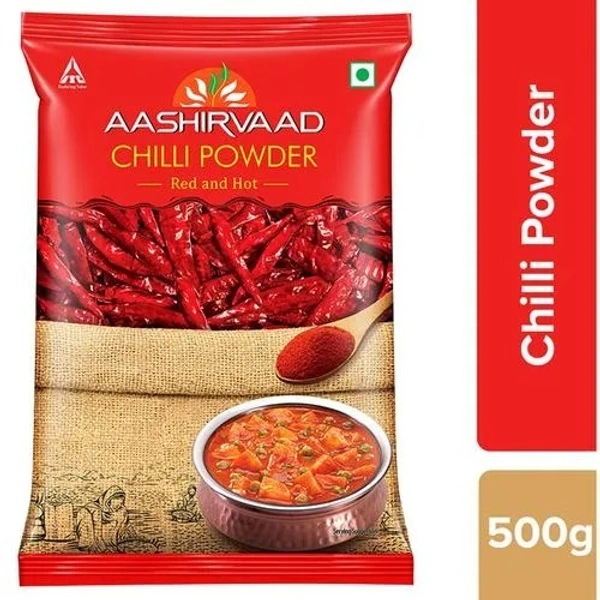 Aashirvaad Chilli Powder : 500 gms - 500 gms