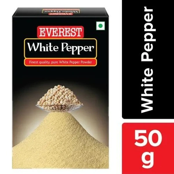 Everest Powder - White Pepper, 50 g Carton - 50 gms